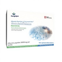 Peptide d'albumine en gommes, peptide actif de petite molécule, complément nutritionnel pour adultes, améliore la densité osseuse, OEM, marque privée
