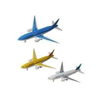 2025 unisexe 6 pièces retirer avion jouet alliage plastique Simulation modèle moulé sous pression Zinc métal jouets coulée jouer cadeau donnant