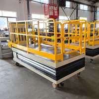 Plataforma Elevadora de Tijera Semiautomática a Precio de Fábrica, Mesa Elevadora de Tijera de 10m, Plataformas de Trabajo en Altura en Venta