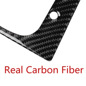 สติกเกอร์ตกแต่งแผงเกียร์คาร์บอนไฟเบอร์จริงขอบยานยนต์สำหรับ VW <span class=keywords><strong>Golf</strong></span> <span class=keywords><strong>6</strong></span> <span class=keywords><strong>GTI</strong></span> R MK6อุปกรณ์ตกแต่งภายในรถยนต์ - Product Image 4