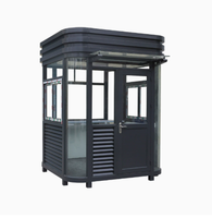 Rumah Kontainer Modular 4 Kamar Tidur Desain Mewah Baja Gaya Kontemporer Atap Ruang Tamu Pintu Masuk Rumah Bar
