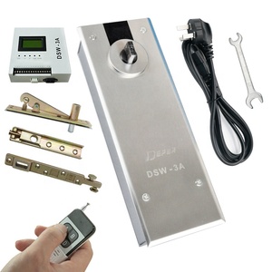 Ferme-porte automatique à ressort de sol à double battant DEPER DSW-3A pour porte en verre - Product Image 1