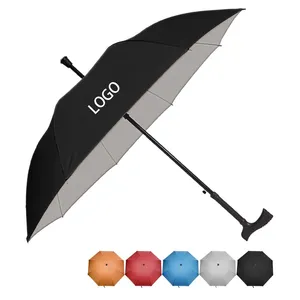 자동 성격 프로모션 골프 우산 비 방수를위한 초대형 오픈 직선 우산