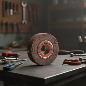 Meule à lamelles Ttake 200x30x54 mm en corindon abrasif avec trou pour le meulage - Product Image 3