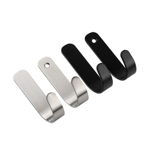 JINNATE Stainless Steel Wall Mount <b>Coat</b> <b>Hook</b> 304 Anti Corrosion Home Bathroom Living Room Door <b>Hook</b> Minimalist Design - Product Image 5