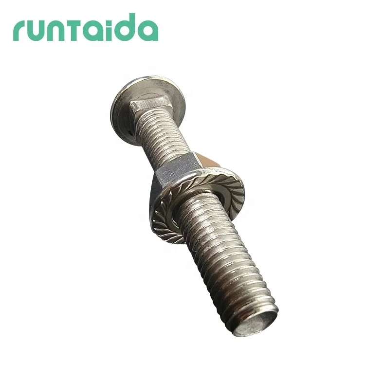 Din Round Head Square Neck Carriage Screw