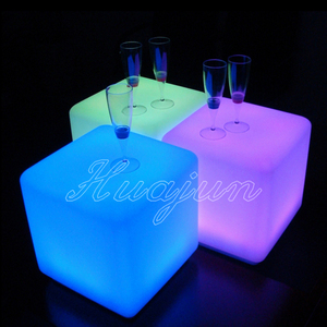 New Design Bar Home Furniture Plastic Modern Outdoor Led Light <strong>Cube</strong> <strong>Table</strong> - Product Image 4
