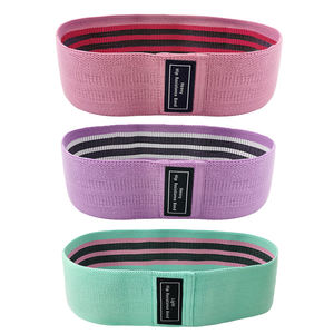 Ensemble de bandes élastiques de yoga en caoutchouc durable Bande de tension de cercle d'exercice de squat et de bout à bout pour accessoire d'entraînement de jambe de fitness - Product Image 2