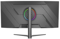 Moniteur de jeu incurvé OEM ODM de bureau, écran IPS de 38 pouces, 4k, 21:9, support réglable, éclairage RVB