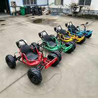 Go Kart Profesional Todoterreno a Gasolina, Buggy de Carreras de 212 CC y 4 Tiempos para Adultos y Adolescentes, Vehículo de Entretenimiento Comercial de Alta Resistencia