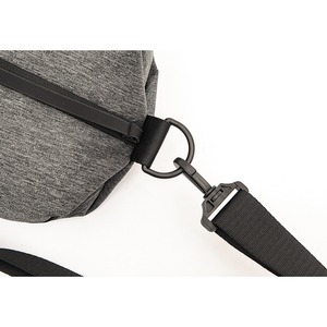 Grey Minimalist Casual Waist <b>Bag</b> Large Capacity Shoulder <b>Bag</b> Lightweight Travel Chest <b>Bag</b> - Product Image 4