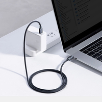 Câble Type C 100W HUGEEL Factory, câble de charge rapide 5A, câble de données USB2.0, nylon tressé de haute qualité pour téléphone portable, ordinateur portable, kit de câbles USB C