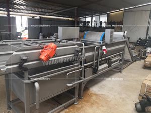 Machine de traitement de légumes Ligne de lavage de laitue Ligne de lavage de fruits Tomates Légumes - Product Image 3