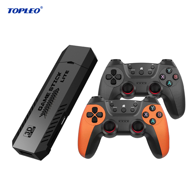 Topleo Video Game Console Classic Retro Portable Hd 3500 10000 Games Mini Console 4k Game Stick