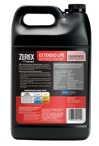 ZEREX Heavy Duty Extended Life Concentré Antigel Liquide de refroidissement longue durée pour moteur diesel et robuste 1 gallon - Product Image 2