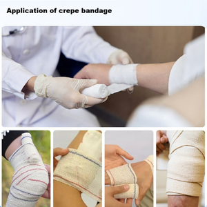 Nuovo Arrivo: Benda Chirurgica Medica in Cotone Elasticizzato, Benda Elastica in Crespo - Product Image 4