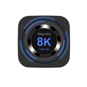 HK1 <span class=keywords><strong>Rbox</strong></span> H8S Magcubic Allwinner H618 Android Set-Top-Box Android 12 Dual WLAN BT4.0 4K mit LED-Display Unterstützt IPTV-Player - Product Image 1