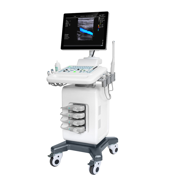 Máquina de ultrasonido Doppler en color para diagnóstico médico con diseño nuevo de 2022