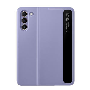 Cover ribaltabile intelligente per Samsung <span class=keywords><strong>Galaxy</strong></span> <span class=keywords><strong>S21</strong></span> Ultra Flip-free Window View Smart Chip custodia in pelle per <span class=keywords><strong>Galaxy</strong></span> <span class=keywords><strong>S21</strong></span> <span class=keywords><strong>Plus</strong></span> - Product Image 4