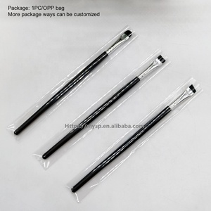 Çok keskin ve ince saçlar için keskin çizgiler renklendirme gizleme süper ince düz açı yuvarlak kaş Eyeliner kapatıcı fırça - Product Image 5