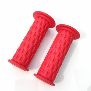 Poignées de guidon de vélo pour enfants, 22.2mm, TPR, tissées douces et colorées, accessoires pour vélos d'enfants - Product Image 4