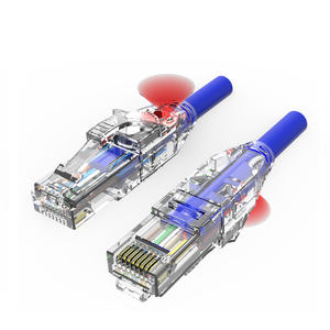 Cable de Red Cat6 SFTP Blindado Verde de 1M con Iluminación Exw para Transmisión de Datos de Computadora - Product Image 2