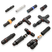 M12 M19 M20 2 3 4 5 6 pines tornillo de alambre Led para exteriores bajo el agua Ip68 conector de Terminal de Cable de alimentación Circular eléctrico impermeable
