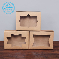 Boîtes de boulangerie en papier carton blanc personnalisé de qualité alimentaire Boîtes de cadeaux Macaron