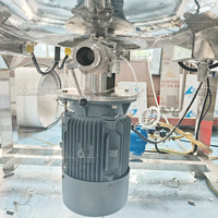 Pompe électrique de moteur de réservoir de mélangeur d'homogénéisateur de vide de 1000L pour la ligne de production liquide de mayonnaise de salade de ferme homogénéisation inférieure