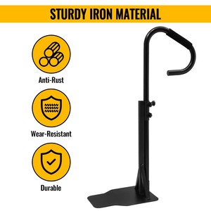 Barra de apoyo para bañera Huize con altura ajustable de 38-58 cm, antideslizante, para la seguridad en el baño - Product Image 5