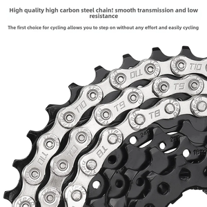 Ttpro Single <span class=keywords><strong>Speed</strong></span> Road Vouwfiets Ketting <span class=keywords><strong>9</strong></span> <span class=keywords><strong>Speed</strong></span> Mountainbike Derailleur Accessoires Gemaakt Van Staal - Product Image 5