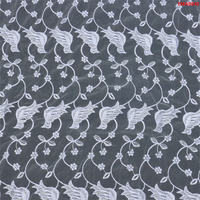 Prix de gros Petit Oiseau Motif Tulle Dentelle 3d Floral Broderie Gland Dentelle Tissu avec Sequin Personnalisé Perle