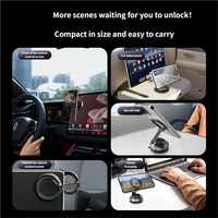 Penyangga Ponsel Magnetik Vakum Magnet N52 Kuat dari Pabrik Berpengalaman 18 Tahun, Desain Ringkas, Penyangga Ponsel Magnetik untuk Dashboard Mobil, Grosir