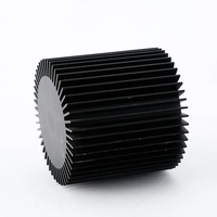 Radiateur en aluminium industriel d'usinage CNC personnalisé dissipateur de chaleur en aluminium extrudé 6063 T6 anodisé