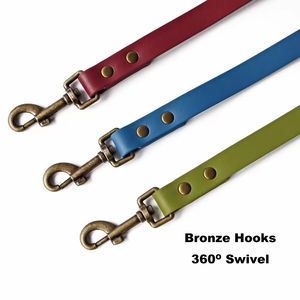 Collier et laisse pour chien personnalisés en PVC imperméable de luxe, nouvelle collection, vente en gros, avec sac à déjections - Product Image 6