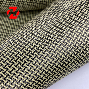 <span class=keywords><strong>Tissu</strong></span> hybride personnalisé en <span class=keywords><strong>Kevlar</strong></span> et carbone pour équipements sportifs légers - Product Image 6