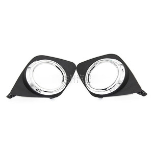 Toyota RAV4 2009-2011 Fog <b>Light</b> <b>Cover</b> Trim Frame Front Bumper Left Right ABS Plastic - Product Image 1