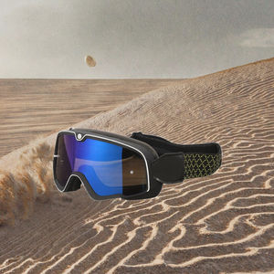 Gafas de Motocross Vintage Retro Ligeras con Marco Completo de TPU, Lentes de PC Anti-UV, Resistentes al Viento, Transpirables, para Deportes al Aire Libre y Viajes - Product Image 3