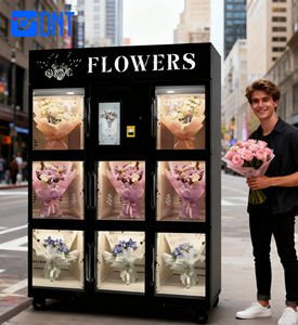 Distributeur automatique intelligent de fleurs OEM/ODM avec écran tactile 15,6 pouces, refroidissement par compresseur, service 24h/24 pour entreprises - Product Image 4