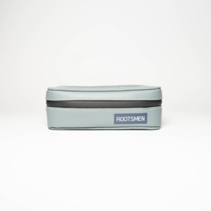 กระเป๋าเครื่องสำอางหนัง PU สำหรับผู้ชาย รับผลิตแบบ ODM OEM ตามสั่ง ได้รับมาตรฐาน BSCI ทนทาน ใช้เก็บผลิตภัณฑ์ดูแลผิว ของขวัญ กระเป๋าเก็บเครื่องสำอาง - Product Image 2