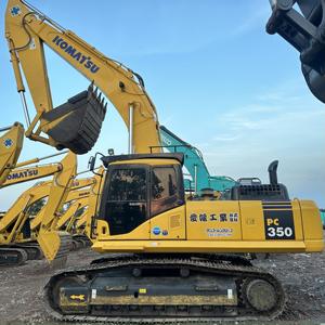 รถขุดไฮดรอลิกตีนตะขาบ Komatsu PC350 7 มือสอง นำเข้าจากญี่ปุ่น น้ำหนัก 35 ตัน ขาย - Product Image 1
