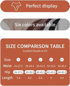 Женские бесшовные трусики-стринги с низкой талией - Product Image 6