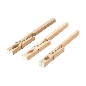 Pinza de madera para tubos de ensayo YINYUEBIO, pinza de laboratorio de madera maciza con mango largo para experimentos de química, uso estudiantil - Product Image 1