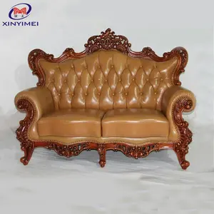 Canapé en tissu classique européen, meubles de salon, haute qualité