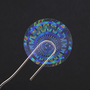 Tem nhãn hologram trong suốt chống hàng giả tùy chỉnh, lớp phủ hologram trong suốt - Product Image 5