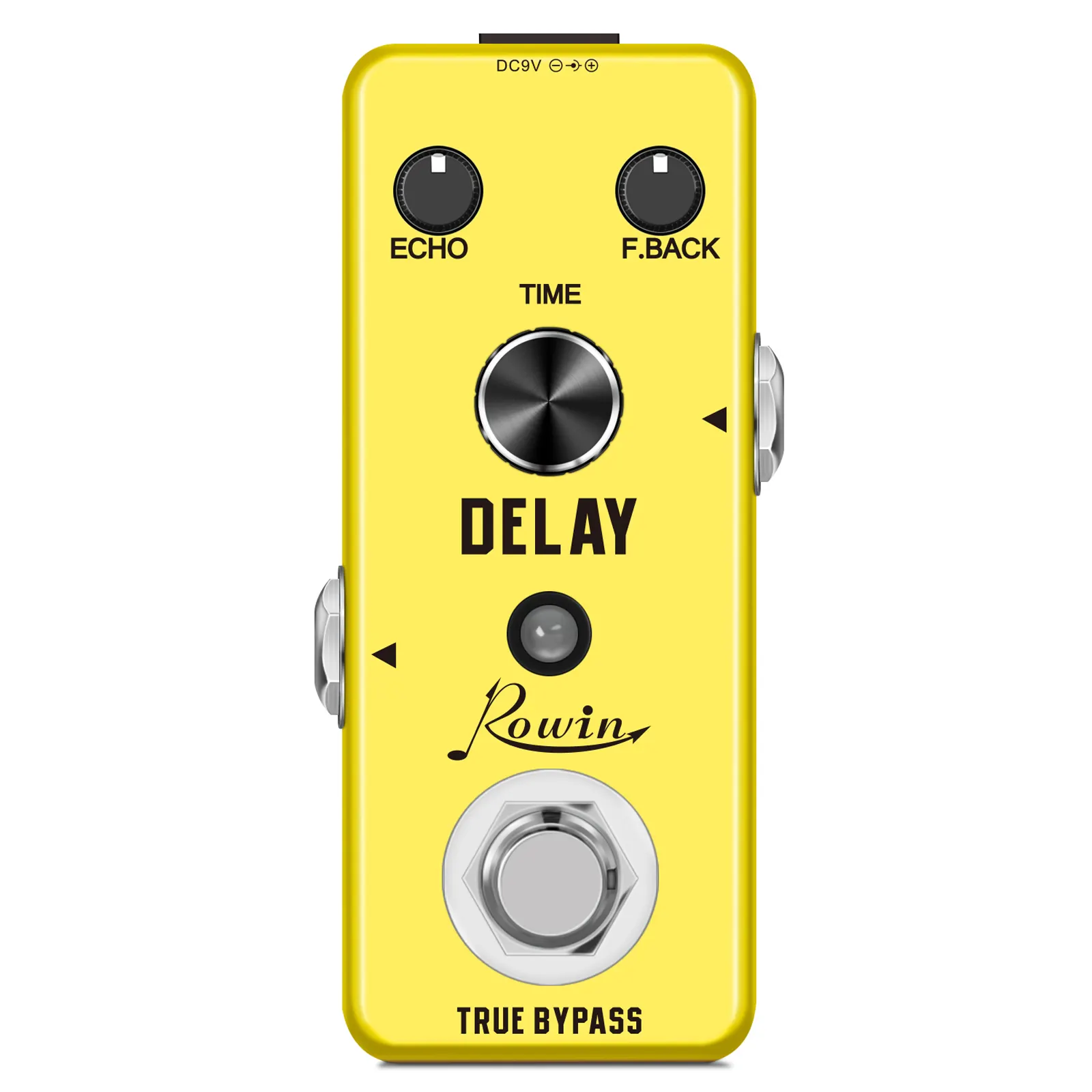 Rowin Analoge LEF-314 Vertragingspedaal True By-Pass Pedaal Stemtoon Vertraging Vintage Delay