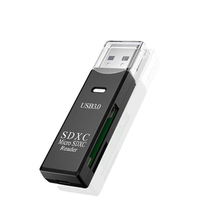Lector <span class=keywords><strong>de</strong></span> Tarjetas Multiusos USB 3.0 <span class=keywords><strong>de</strong></span> Alta Velocidad, Mini SD, TF, para Transferencia <span class=keywords><strong>de</strong></span> Datos <span class=keywords><strong>de</strong></span> Computadora, Fácil Instalación, Material ABS - Product Image 2