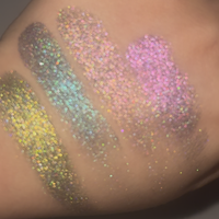 Nouvelle tendance caméléon yeux maquillage plaque unique bricolage ombre à paupières Chrome haute paillettes holographique multichrome fard à paupières Palette