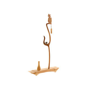 Porte-encens en bambou, style zen, décoration créative pour salon de thé, objet aromatique religieux, nouveau design chinois - Product Image 5