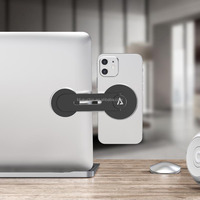 Yanchentian réglable 360 support d'ordinateur portable en aluminium rotatif support de téléphone portable pliable expansion Flexible support latéral magnétique